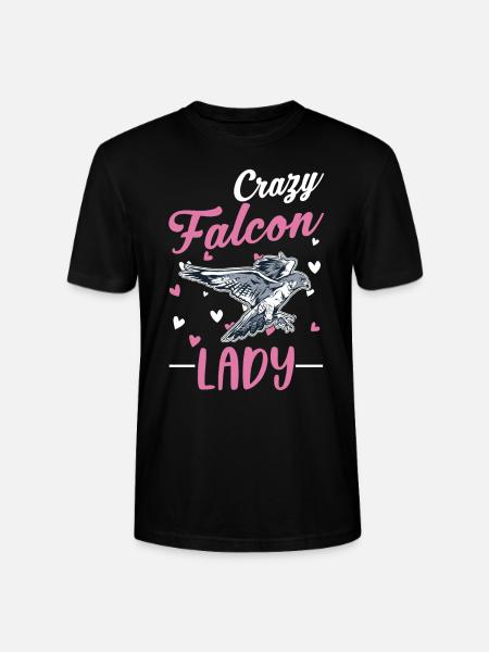 Crazy Falcon Woman - T-shirt bio CRAFTER Stanley Stella Unisexe - noir