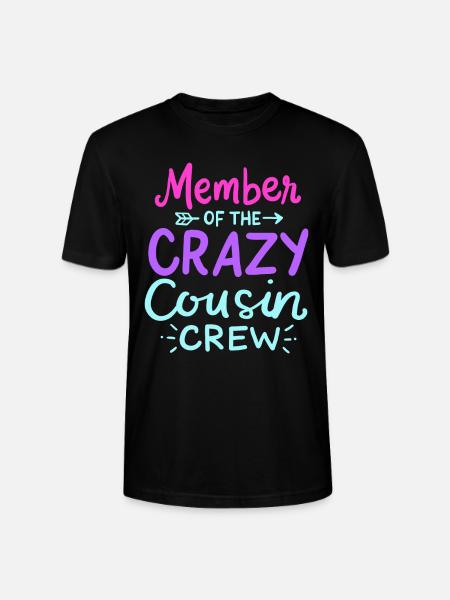 Équipage Cousin - T-shirt bio CRAFTER Stanley Stella Unisexe - noir
