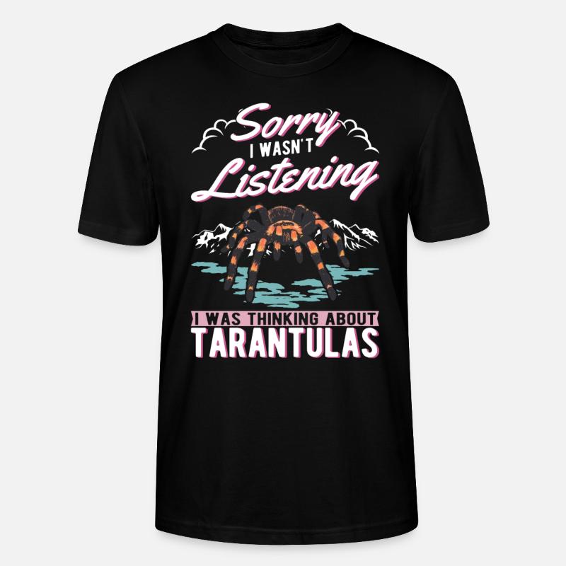 Tarentule Cadeau Araignée Tarentule - T-shirt bio CRAFTER Stanley Stella Unisexe - noir