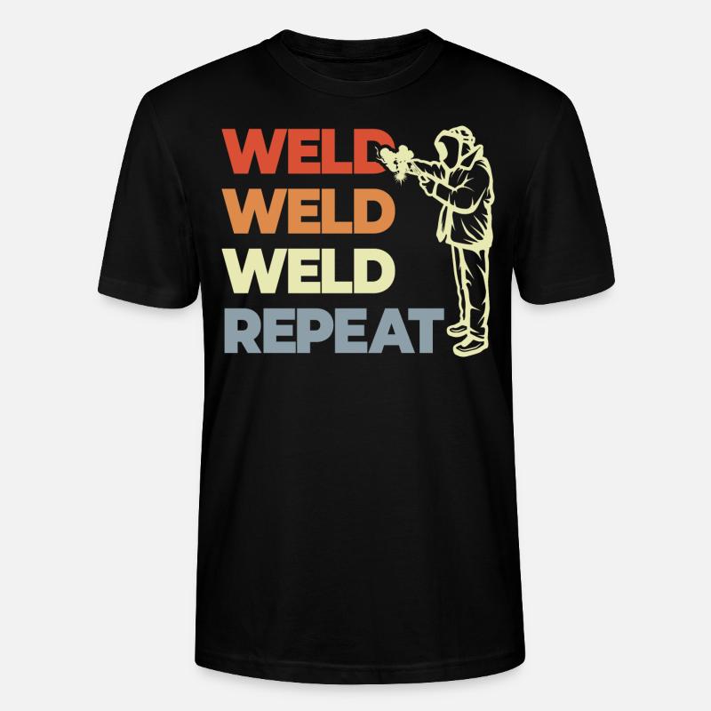 Sweat lover - Stanley/Stella CRAFTER Unisex Organic T-Shirt - black