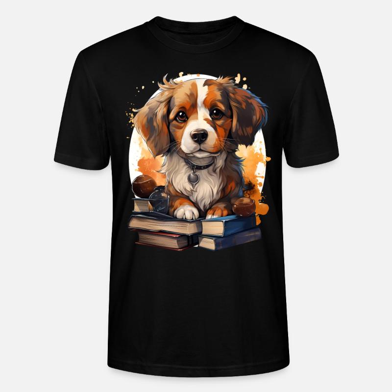 Beagle - T-shirt bio CRAFTER Stanley Stella Unisexe - noir