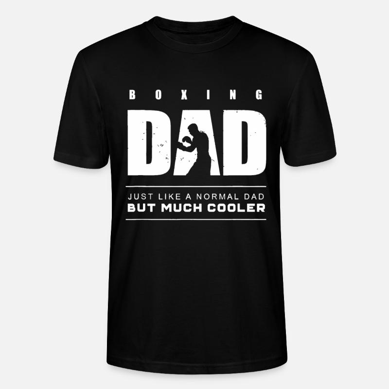 Boxe Papa Boxe - T-shirt bio CRAFTER Stanley Stella Unisexe - noir