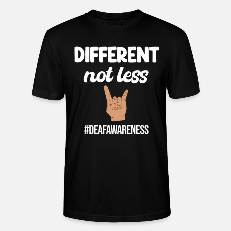 Different, no less fun - Stanley/Stella CRAFTER Unisex Organic T-Shirt - black