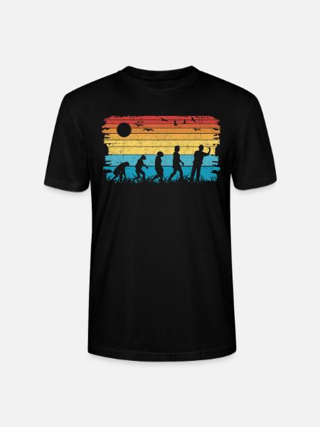 Fléchettes Dart Evolution Darter - T-shirt bio CRAFTER Stanley Stella Unisexe - noir