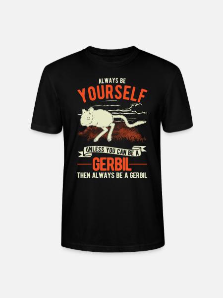 Gerbille Cadeau Gerbille Gerbille - T-shirt bio CRAFTER Stanley Stella Unisexe - noir