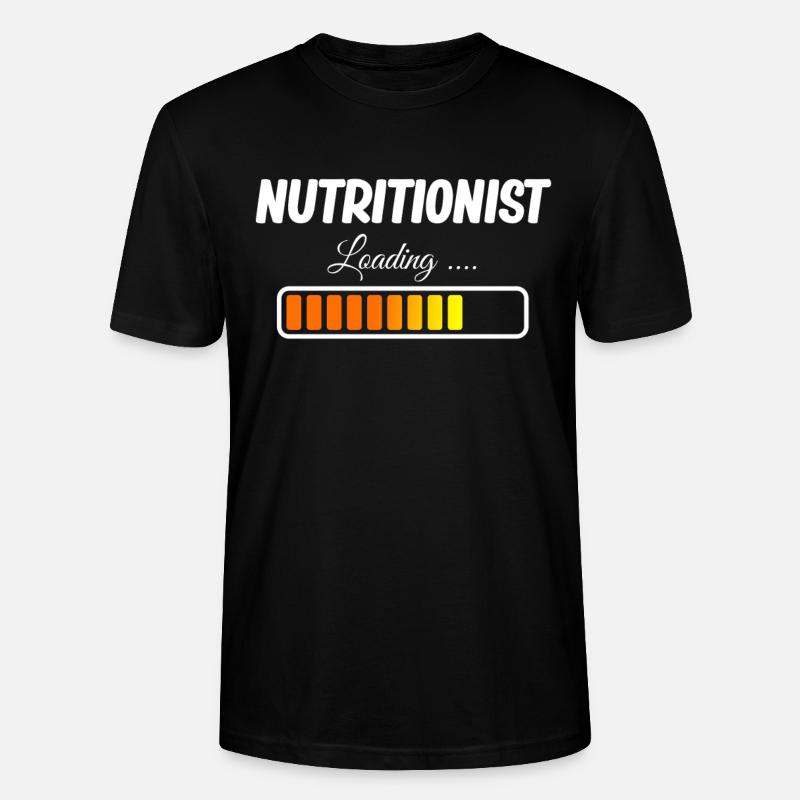 Dietitian Loading Future - Stanley/Stella CRAFTER Unisex Organic T-Shirt - black