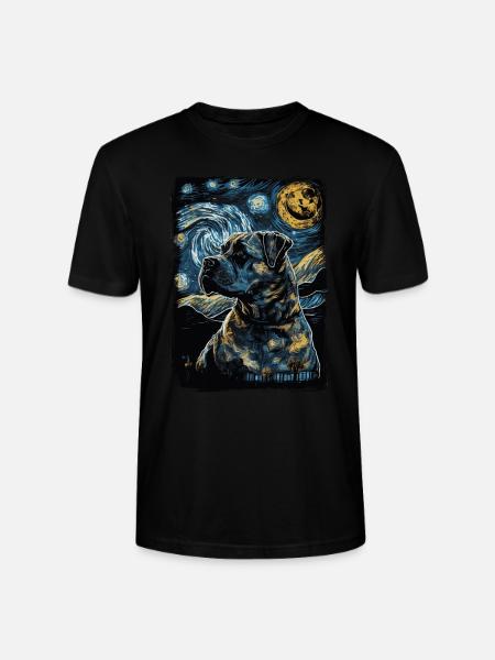 Presa Canario Nuit étoilée - T-shirt bio CRAFTER Stanley Stella Unisexe - noir