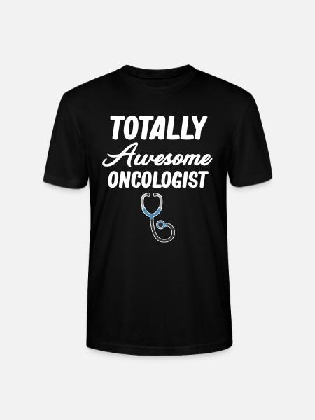 Absolutely genius oncologist chemotherapy - Stanley/Stella CRAFTER Unisex Organic T-Shirt - black