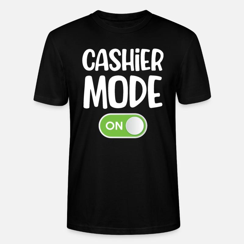 Mode caissier pour comptable, commis, - T-shirt bio CRAFTER Stanley Stella Unisexe - noir