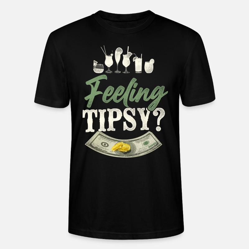 Bartender Mixologist Feeling - Stanley/Stella Unisex Bio-T-Shirt CRAFTER - Schwarz