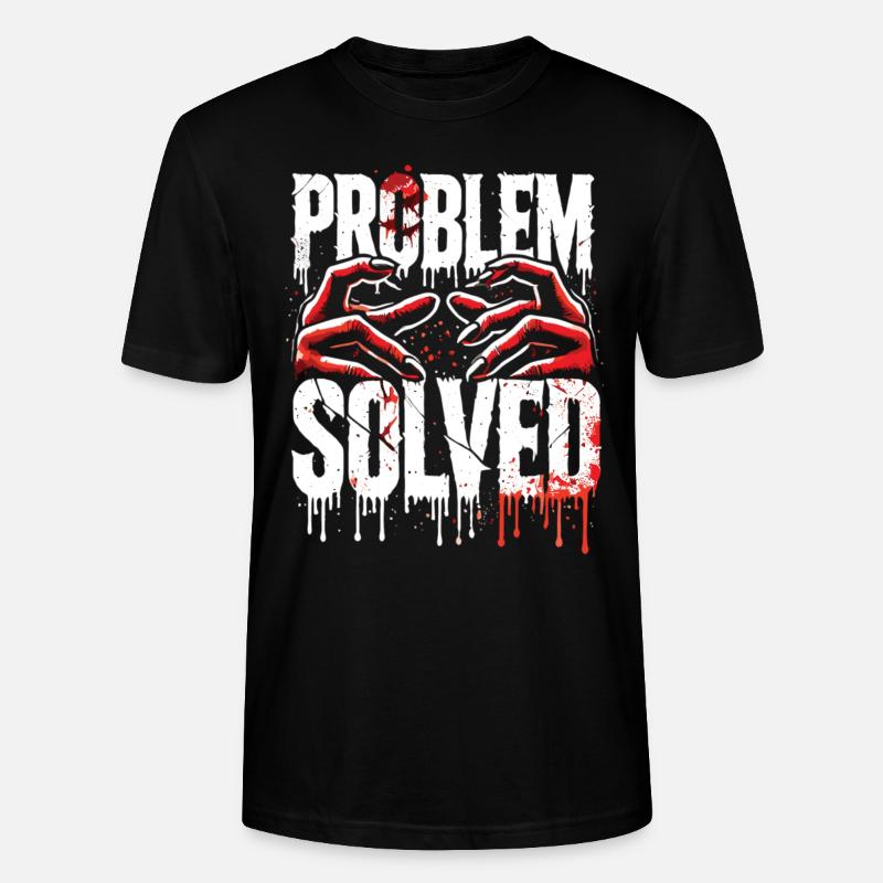 Schockierende Lösung - Problem Solved - Stanley/Stella Unisex Bio-T-Shirt CRAFTER - Schwarz