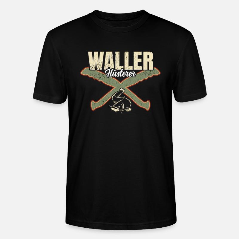 Waller Flüsterer - Stanley/Stella Unisex Bio-T-Shirt CRAFTER - Schwarz