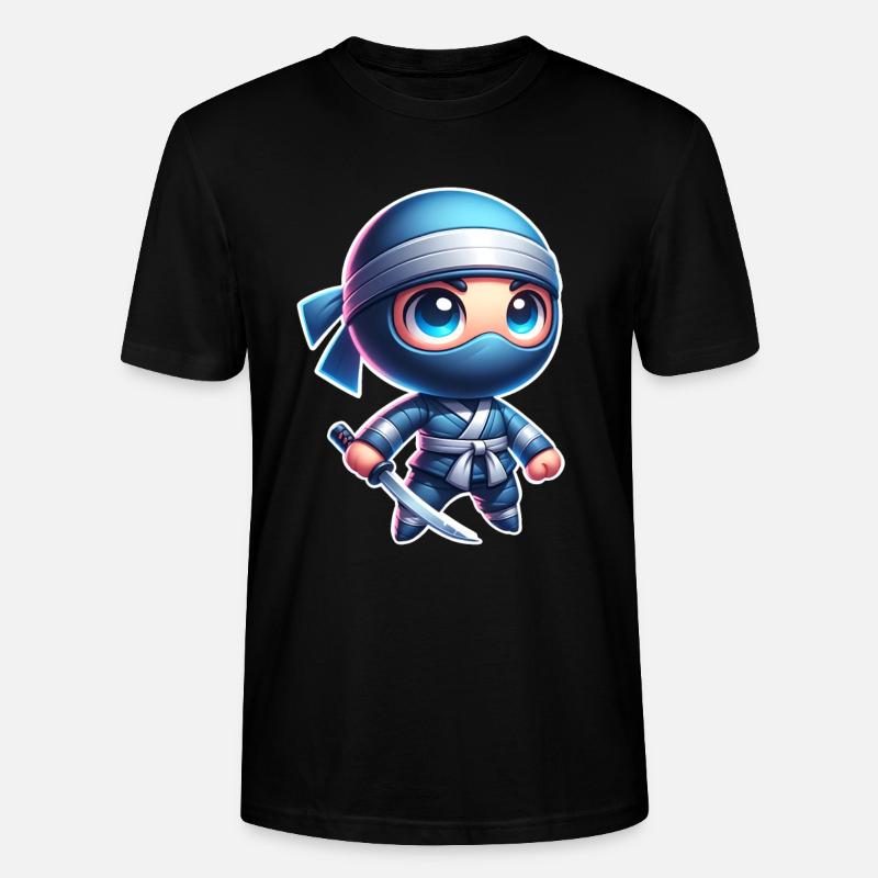 Ninja - Stanley/Stella Unisex Bio-T-Shirt CRAFTER - Schwarz