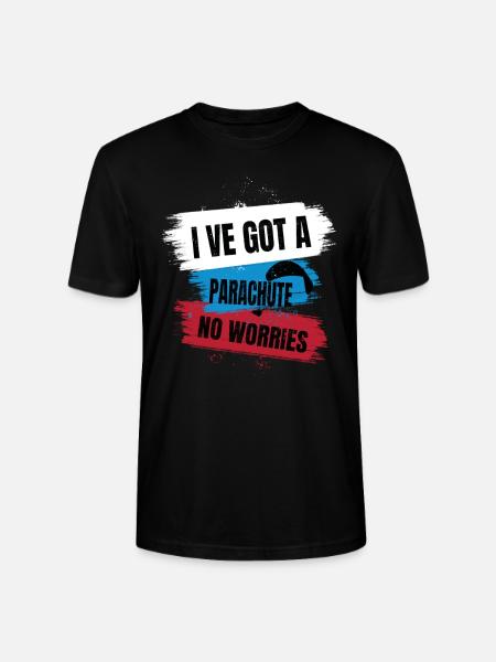 Solitude dans le ciel – Parapente - T-shirt bio CRAFTER Stanley Stella Unisexe - noir