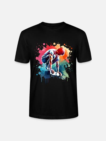 Parkour - Stanley/Stella CRAFTER Unisex Organic T-Shirt - black