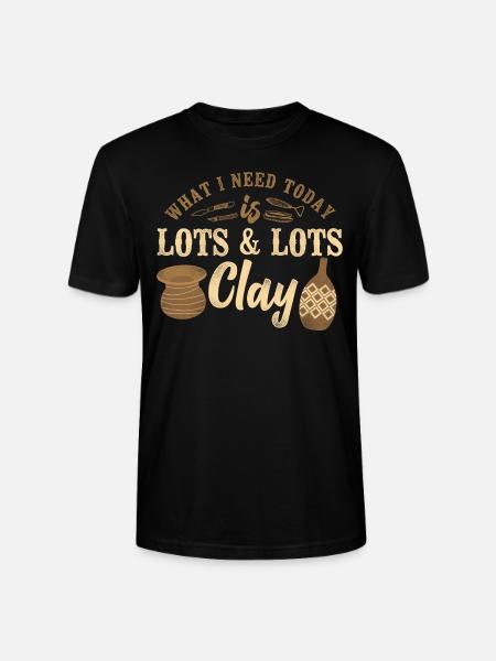 Aardewerk Keramiek Kunstenaar Wat Ik - Stanley/Stella Uniseks bio-T-shirt CRAFTER - zwart