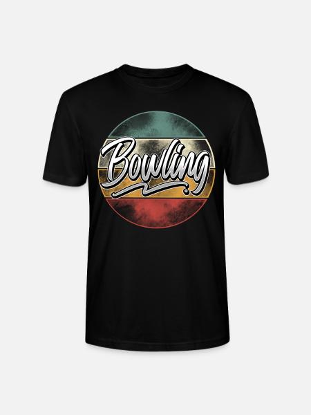 Bowling - Stanley/Stella CRAFTER Unisex Organic T-Shirt - black