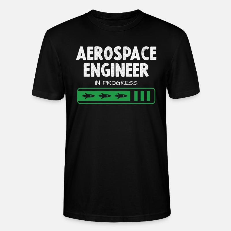 Ingénieur aérospatial en cours - T-shirt bio CRAFTER Stanley Stella Unisexe - noir