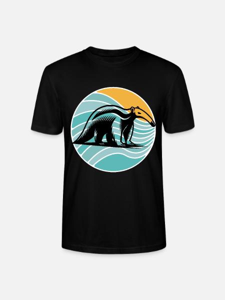 Fourmilier - T-shirt bio CRAFTER Stanley Stella Unisexe - noir