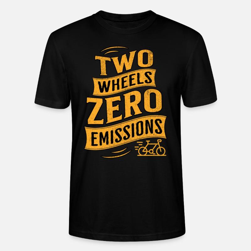 E-Bike E-Biker - T-shirt bio CRAFTER Stanley Stella Unisexe - noir