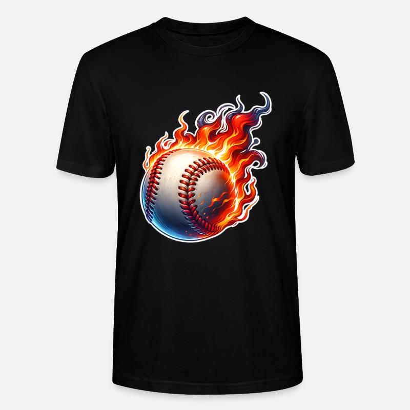 Baseball - Stanley/Stella Unisex Bio-T-Shirt CRAFTER - Schwarz