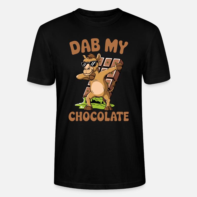 Dubai Dab my Chocolate - Stanley/Stella Unisex Bio-T-Shirt CRAFTER - Schwarz