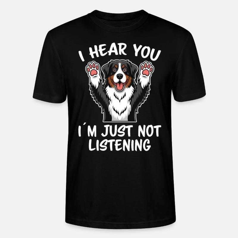 Bouvier bernois Dicton bouvier bernois - T-shirt bio CRAFTER Stanley Stella Unisexe - noir