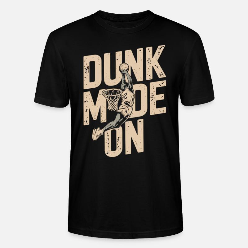 Dunk Mode Enabled - Stanley/Stella CRAFTER Unisex Organic T-Shirt - black