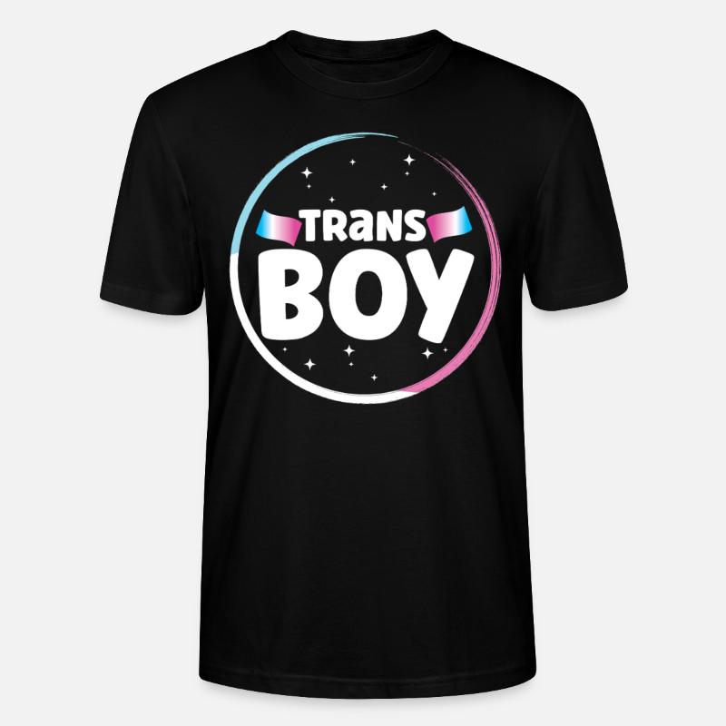 Transgender Trans LGBT Pride - Stanley/Stella Unisex Bio-T-Shirt CRAFTER - Schwarz
