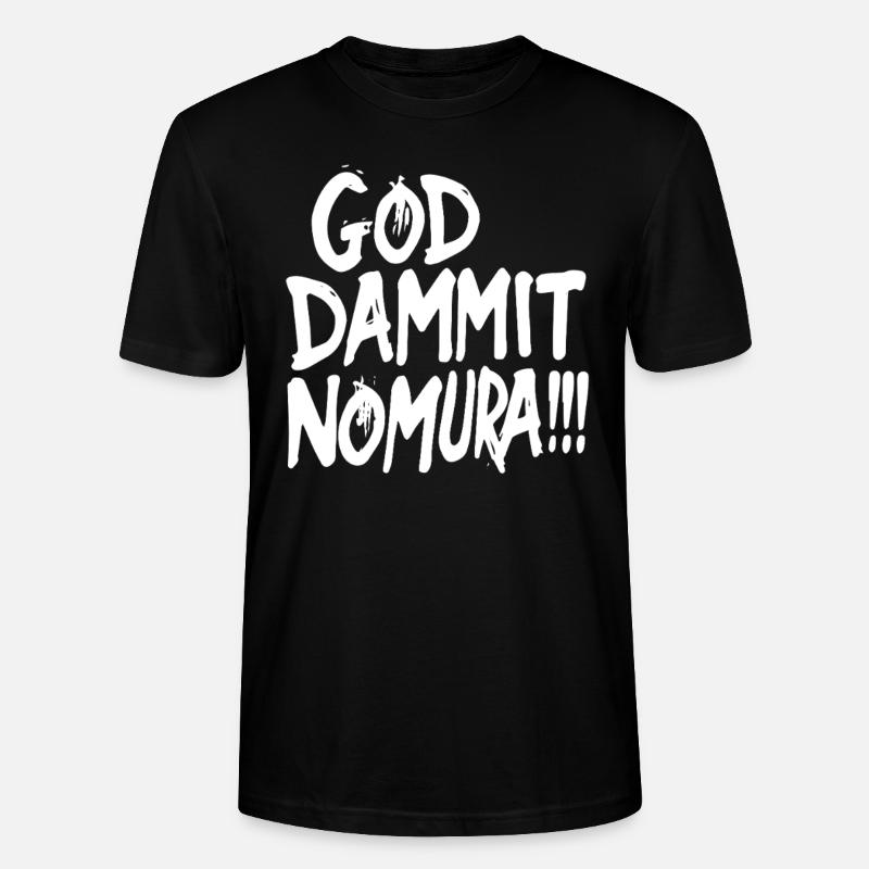 Goddammit Nomura – Bold Design - Stanley/Stella Unisex Bio-T-Shirt CRAFTER - Schwarz