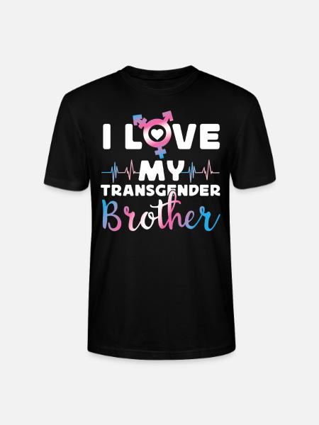 Transgender Trans LGBT Pride - Stanley/Stella CRAFTER Unisex Organic T-Shirt - black