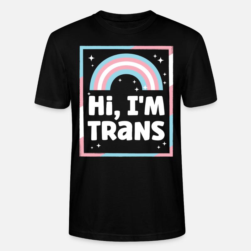 Transgender Trans LGBT Pride - Stanley/Stella Unisex Bio-T-Shirt CRAFTER - Schwarz