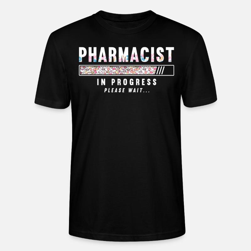 Pharmacy Tech Technician - Stanley/Stella CRAFTER Unisex Organic T-Shirt - black