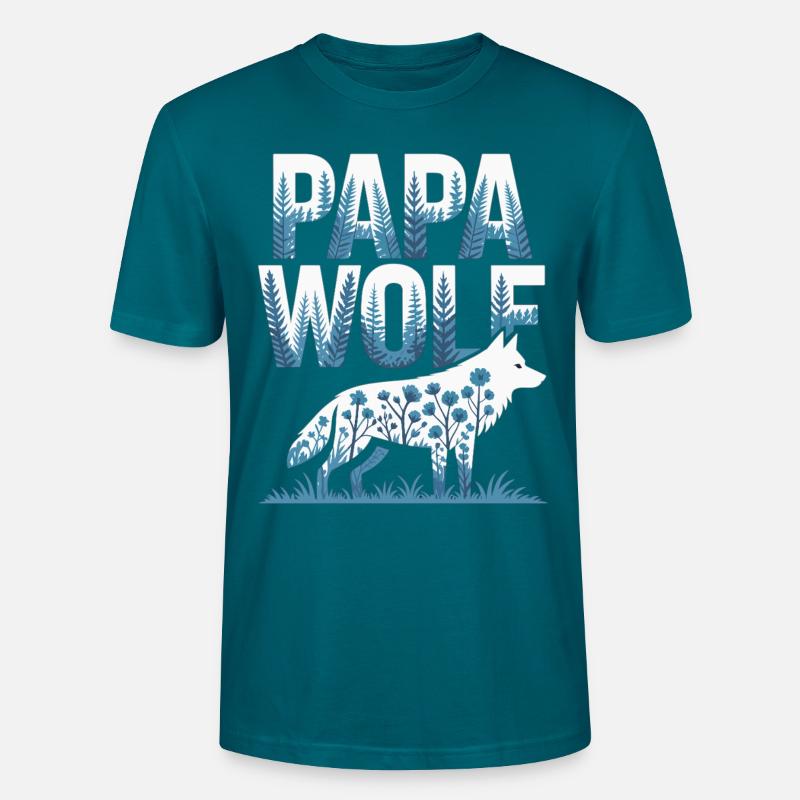 Un fort look de papa loup T-shirt bio CRAFTER Stanley Stella Unisexe