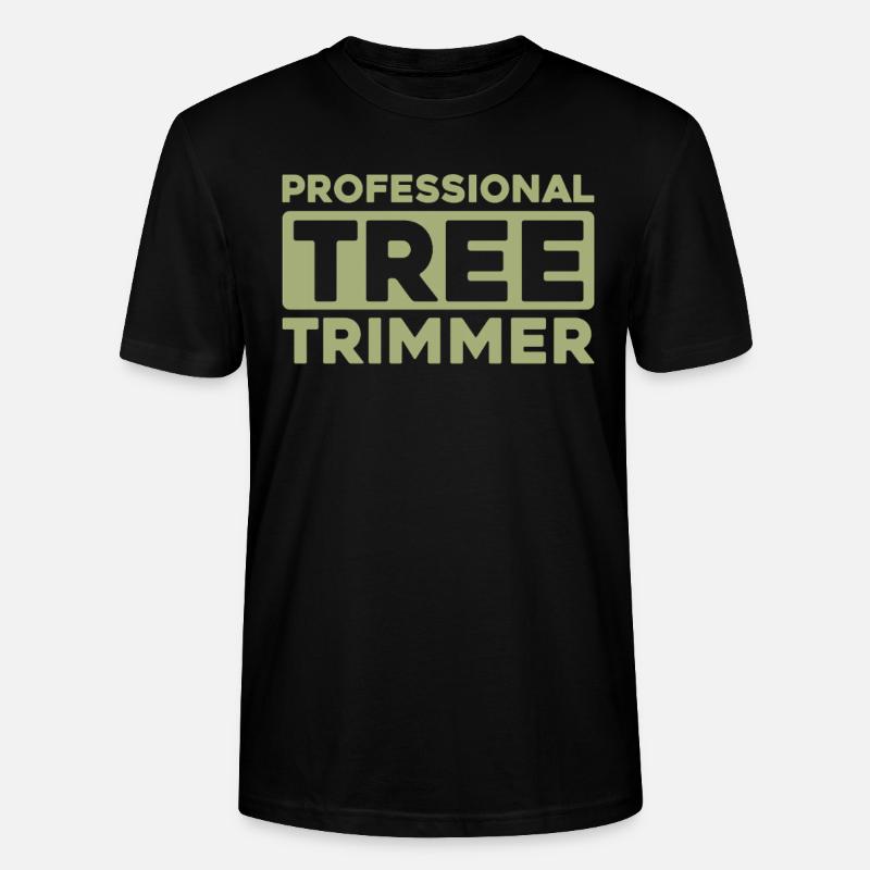 Baumschneider - Stanley/Stella Unisex Bio-T-Shirt CRAFTER - Schwarz