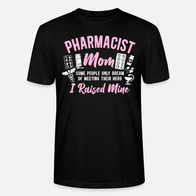 Pharmacy Tech Technician - Stanley/Stella CRAFTER Unisex Organic T-Shirt - black
