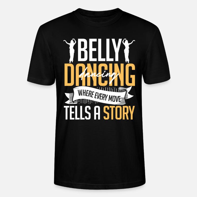Belly Dance Belly Dancer - Stanley/Stella CRAFTER Unisex Organic T-Shirt - black