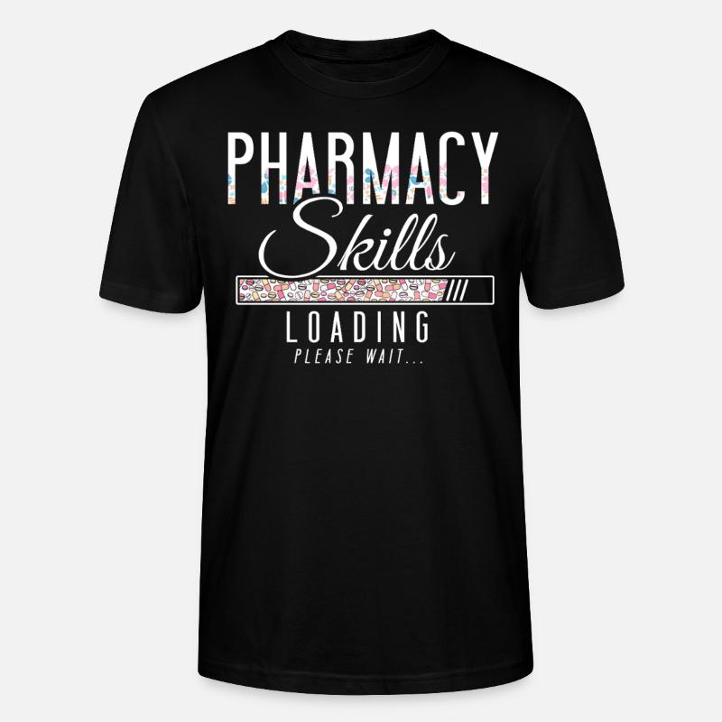 Pharmacy Tech Technician - Stanley/Stella CRAFTER Unisex Organic T-Shirt - black