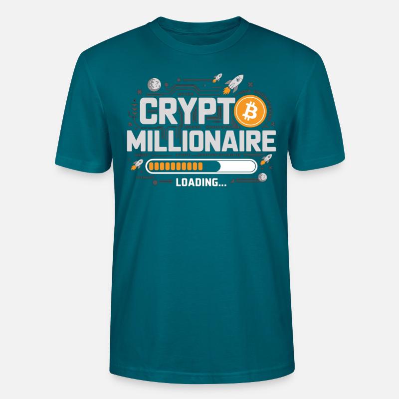 Crypto millionaire loads Stanley/Stella CRAFTER Unisex Organic T-Shirt