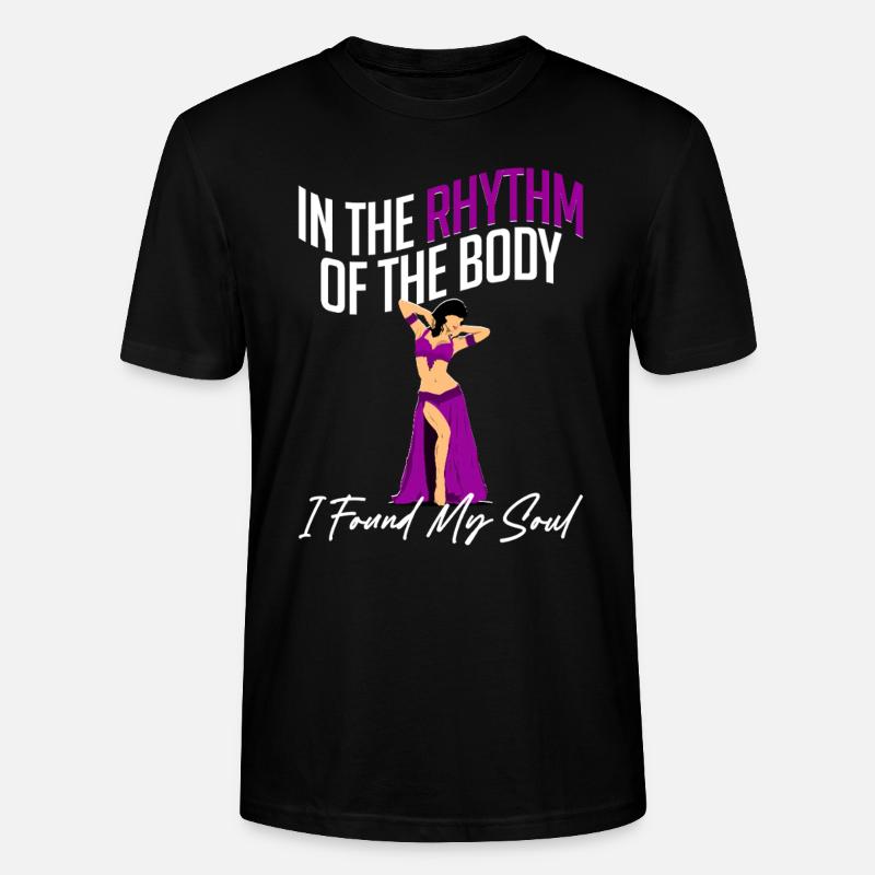 Belly Dance Belly Dancer - Stanley/Stella CRAFTER Unisex Organic T-Shirt - black