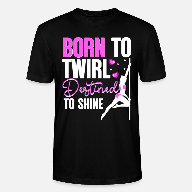 Pole Dancing Poledancing Poledancer - Stanley/Stella Unisex Bio-T-Shirt CRAFTER - Schwarz