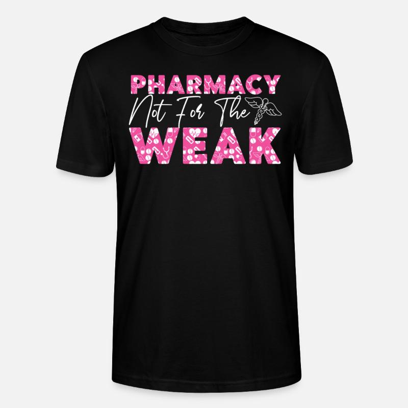 Pharmacy Tech Technician - Stanley/Stella CRAFTER Unisex Organic T-Shirt - black