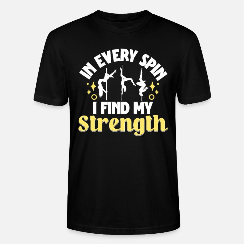 Pole Dancing Poledancing Poledancer - Stanley/Stella Unisex Bio-T-Shirt CRAFTER - Schwarz