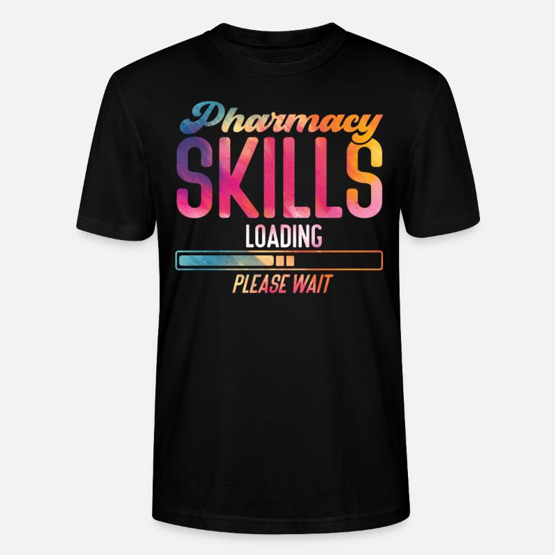 Pharmacy Tech Technician - Stanley/Stella CRAFTER Unisex Organic T-Shirt - black