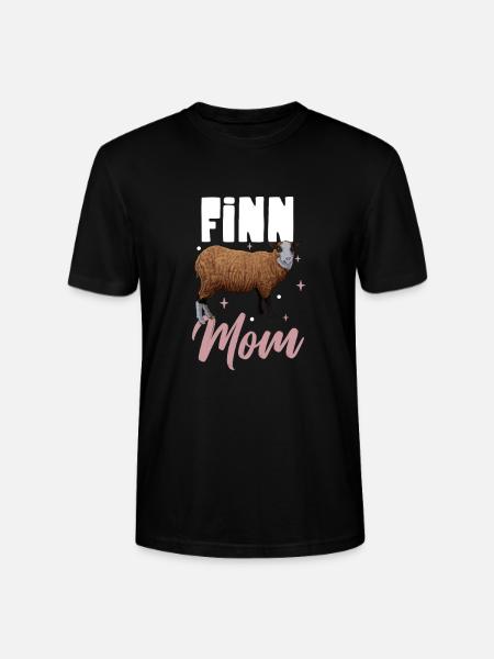 Finnschaf Mama - Stanley/Stella Unisex Bio-T-Shirt CRAFTER - Schwarz