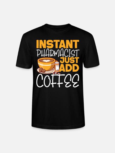 Pharmacy Tech Technician - Stanley/Stella Unisex Bio-T-Shirt CRAFTER - Schwarz