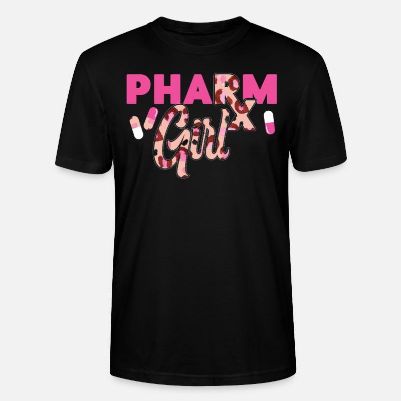 Pharmacy Tech Technician - Stanley/Stella Unisex Bio-T-Shirt CRAFTER - Schwarz