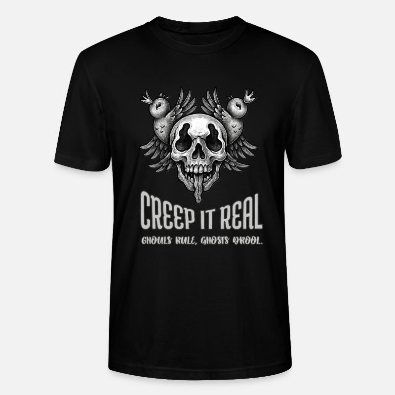 Effrayez-le vraiment - T-shirt bio CRAFTER Stanley Stella Unisexe - noir
