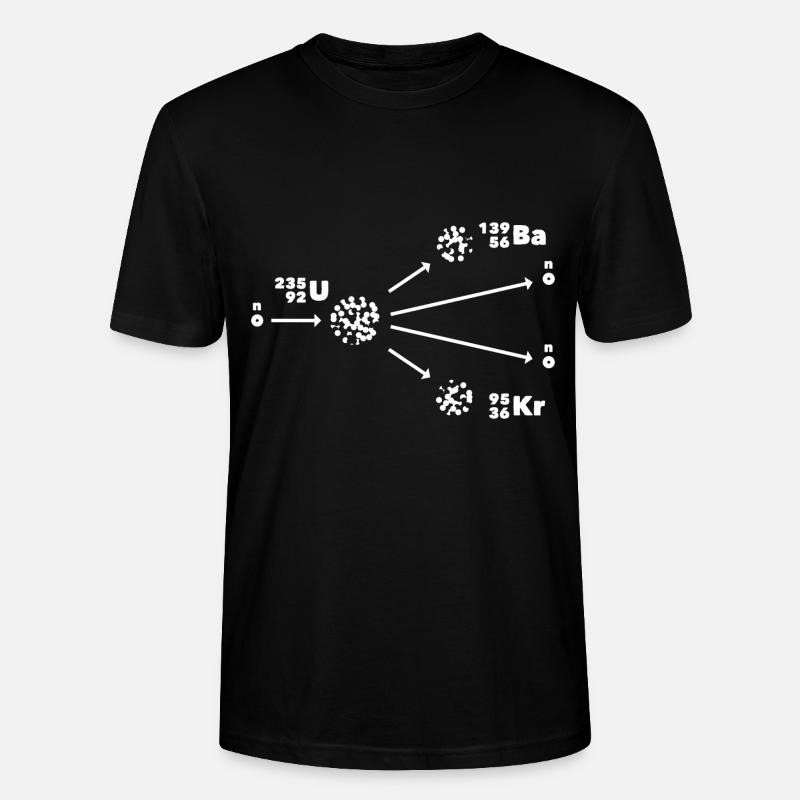 Kernspaltung Nuklearphysiker - Stanley/Stella Unisex Bio-T-Shirt CRAFTER - Schwarz
