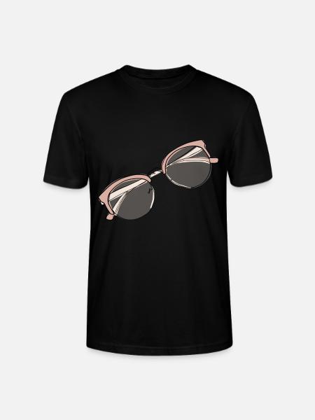 Brille Symbol Boho - Stanley/Stella Unisex Bio-T-Shirt CRAFTER - Schwarz